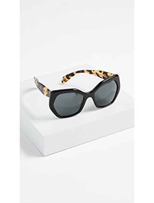 Prada Women's Oversized Geometric Sunglasses
