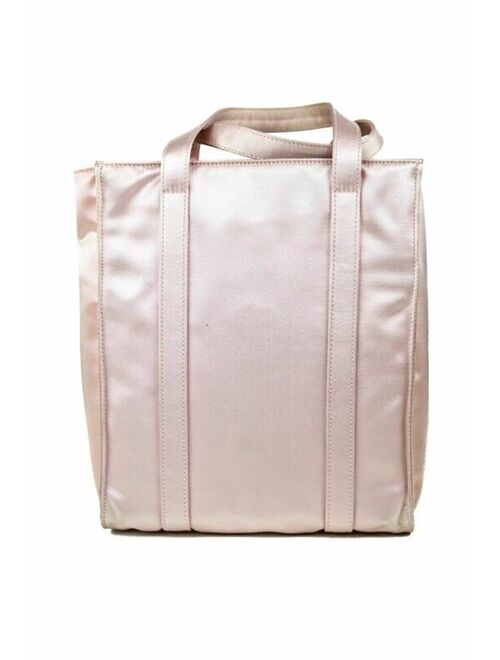 Prada Light Pink Satin Tote Bag
