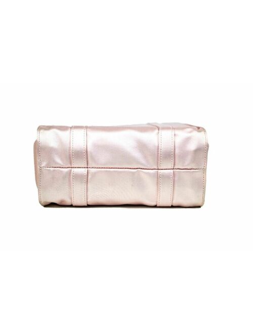 Prada Light Pink Satin Tote Bag