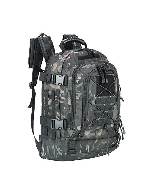 Details about   WolfWarriorX Men Backpacks Large Capacity Military Tactical Hiking Expandable 39