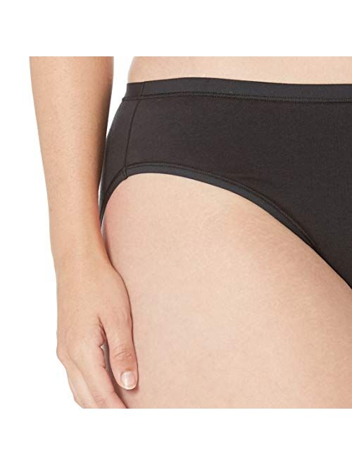 Amazon Essentials Women's Plus-Size 6-Pack Cotton Stretch Bikini Underwear