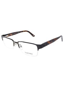 VE 1184 1269 Brushed Brown Metal Rectangle Eyeglasses 53mm