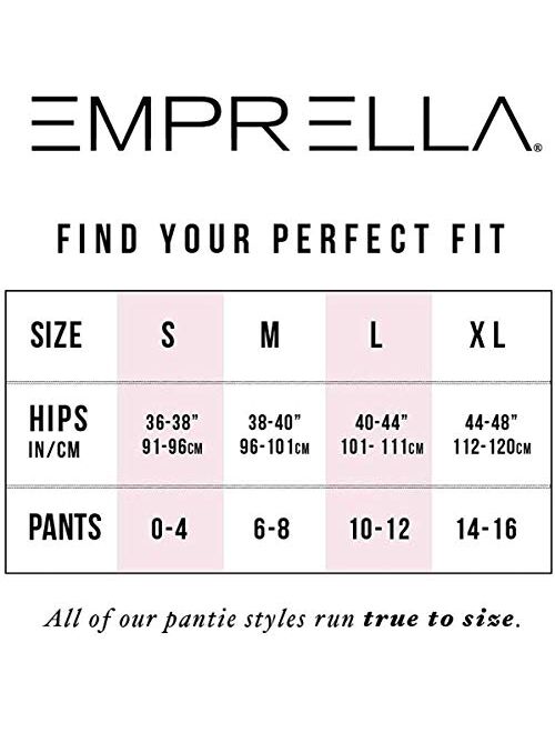 Emprella Womens Cotton Bikini Underwear Set, Seamless Ladies Panties | 10 Pack