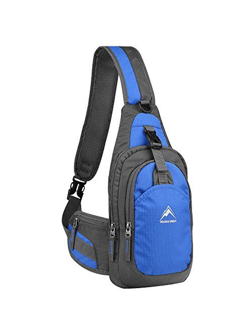 Sling Bag, Shoulder Backpack Chest Pack Causal Crossbody Daypack for Women Men