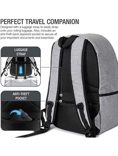 XDesign Travel Laptop Backpack with Anti-theft Lock Up to 16" Notebook