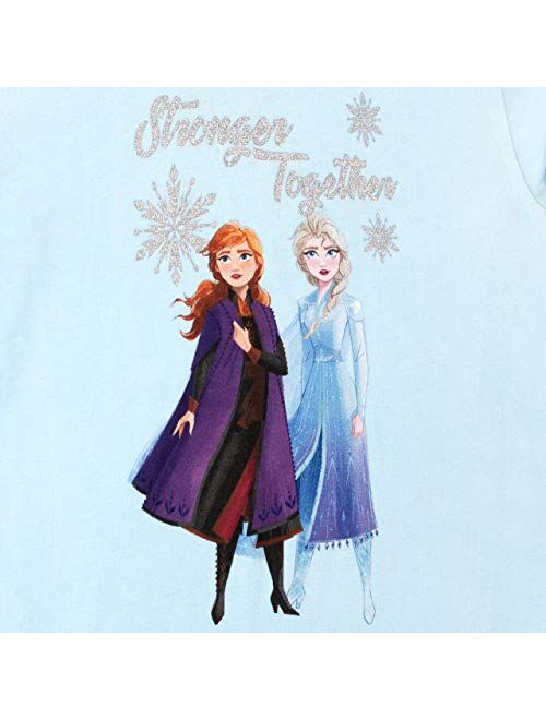 Disney Girls' Frozen Pinafore Dress and Top