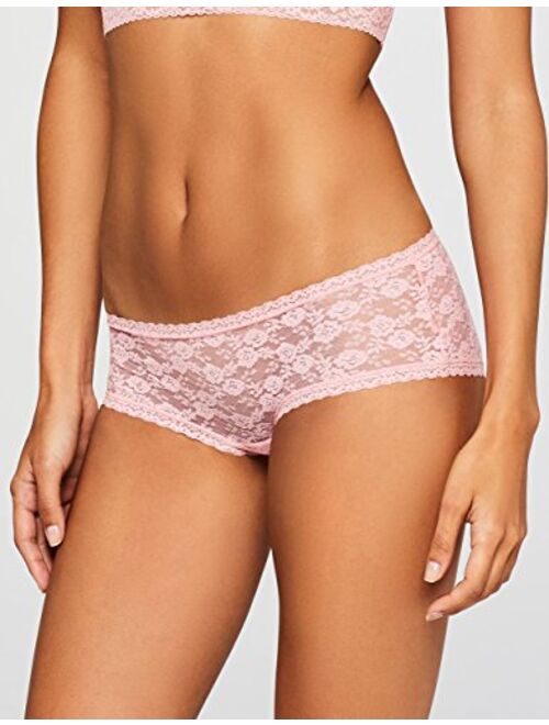 Iris & Lilly Women's Maxi Brief in Soft Lace, Pack of 2