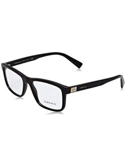 Men's VE3253 Eyeglasses 55mm, Black, 55/17/145