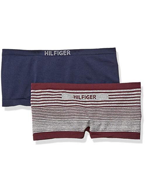 Tommy Hilfiger Women's Seamless Boyshort Underwear Panty, Multipack