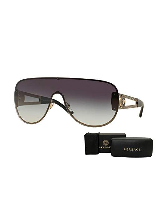 Versace VE2166 Aviator Sunglasses For Men For Women+FREE Complimentary Eyewear Care Kit