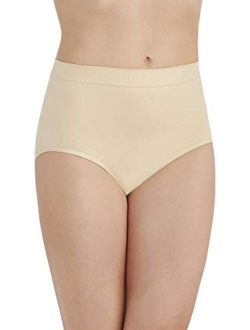 Women's Smoothing Comfort Brief Panties with Rear Lift