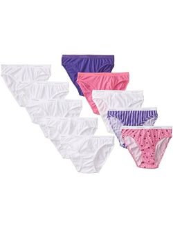 Womens 10 Pack Cotton Bikini Panties