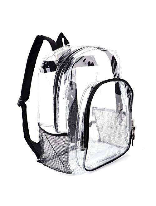 Buy Heavy Duty Transparent Clear Backpack See Through Backpacks for ...