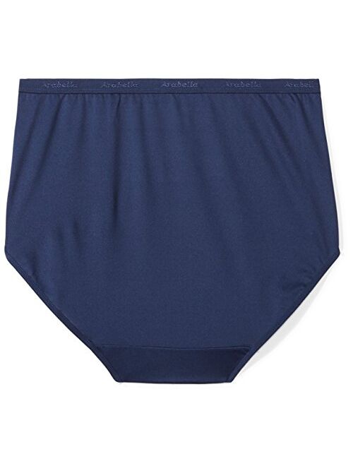 Amazon Brand - Arabella Women's Microfiber Brief Panty, 3 Pack
