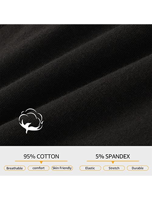 INNERSY Womens Cotton Period Panties Heavy Flow Menstrual Underwear 3 Pack