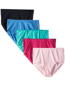 Women's 5 Pack Microfiber Brief Panties