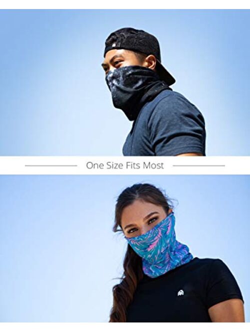 Breathable Neck Gaiter Face Cover Mask Bandana Balaclava Scarf iHeartRaves