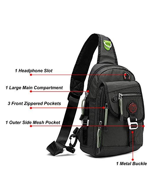 Buy Nicgid Sling Bag Chest Shoulder Backpack Crossbody Bags for 