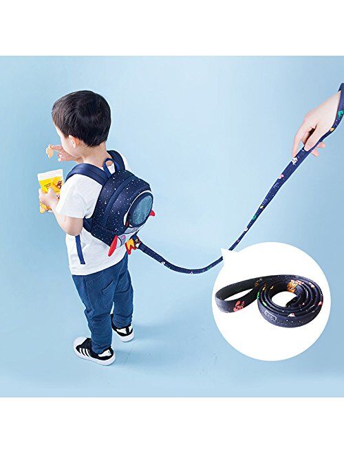 yisibo Kids Backpack with Safety Leash,Anti-lost Toddler Backpack for Boys Girls