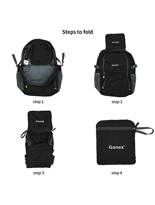 Gonex Ultralight Handy Travel Backpack Packable Daypack 20L