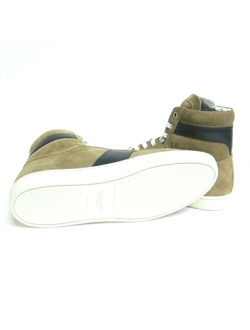 Yves Saint Laurent P-820139 New Saint Laurent Otterproof Wolly Tan High Top Sneaker Size 41.5/8.5