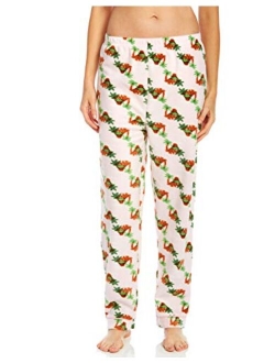 Women's Pajama Pants Fleece Lounge Sleep Pj Bottoms (Size XSmall-XLarge)