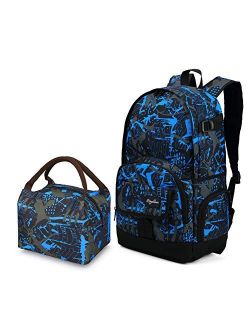 Rickyh style School Backpack,Rickyh style Travel Bag for Men & Women, Lightweight College Back Pack with Laptop Compartmen