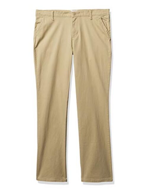 The Children's Place Girls' Uniform Bootcut Chino Pants