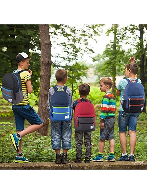 Multi-Color Back Pack with Adjustable Padded Shoulder