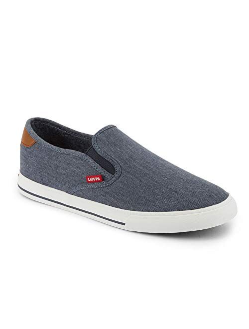 Buy Levi's Mens Seaside CT L Casual Rubber Sole Slip-On Sneaker Shoe ...