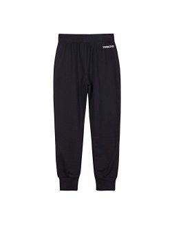 UNACOO Kids Girls Sweatpants Elastic Waistband Pull-on Joggers