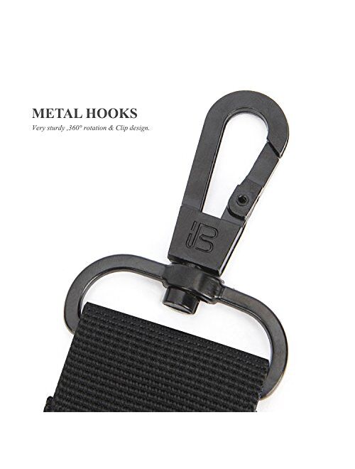 BRINCH Adjustable Thick Soft Universal Replacement Shoulder Strap for Laptop Case Computer Bag Luggage Duffel Messenger Bag