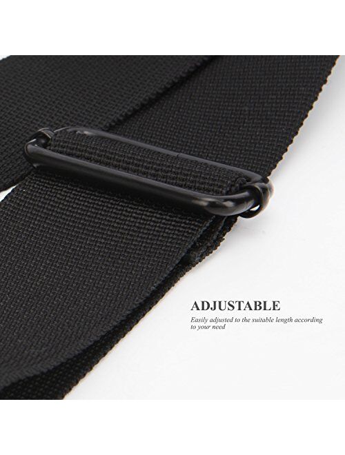 BRINCH Adjustable Thick Soft Universal Replacement Shoulder Strap for Laptop Case Computer Bag Luggage Duffel Messenger Bag