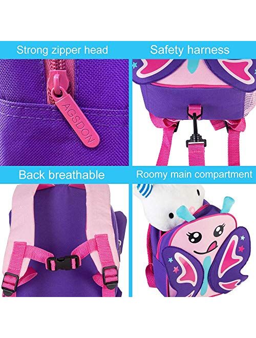 Toddler Backpack, Preschool Bag for Girls and Boys