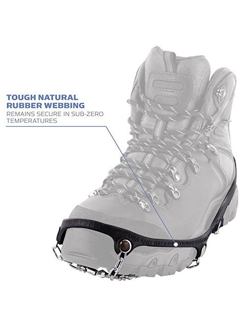Yaktrax Diamond Grip All-Surface Traction Cleats for Walking on Ice and Snow (1 Pair)