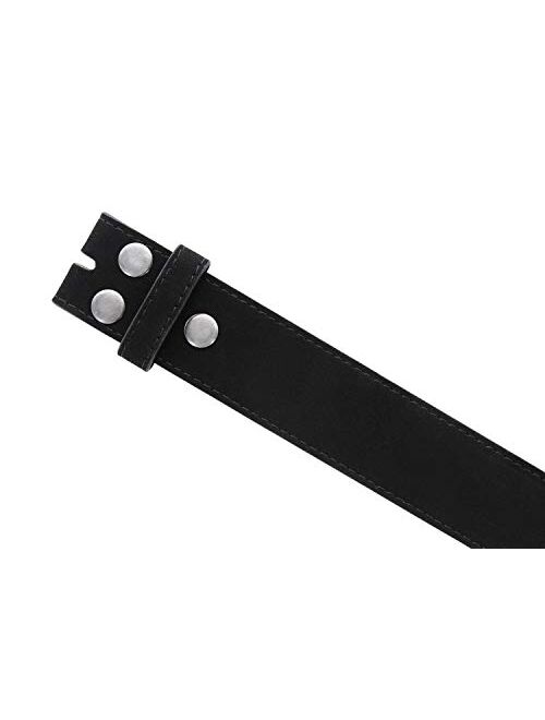 Casual Suede Leather Belt Strap for Women 1 1/2" Wide