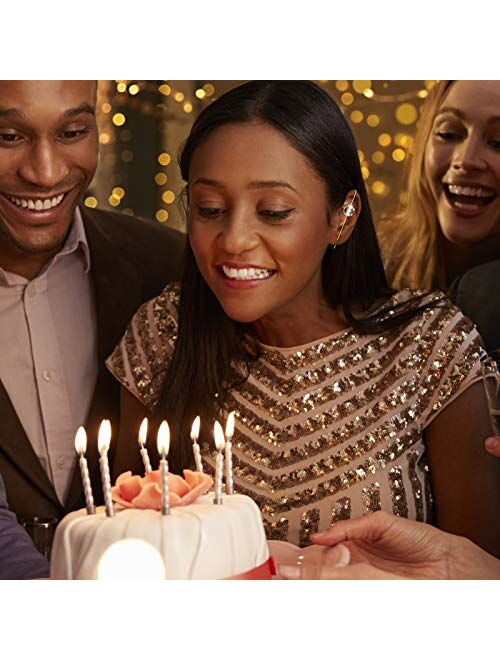 8 Pieces Ear Cuff Wrap Crawler Hook Earrings Rhinestone Crawler Earrings Piercing Crystal Hook Wrap Earrings for Women Girls