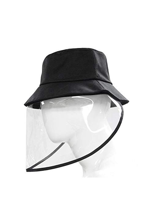 Letusto Protective Facial Mask Safety Face Shield Particulate Respirator Anti Spitting Splash Hat