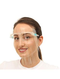 Reusable Face Shield,Transparent Face Shield Protect Face and Eyes From Water Droplets and Saliva,Face Shields for Women and Men