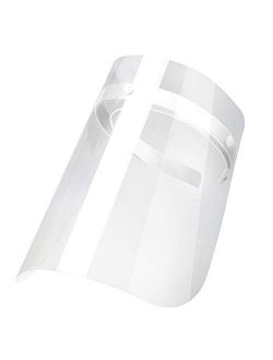 Face Shield | General Lifestyle Design for Personal and Family Use | Does not Fog | Cleanable and Reusable | for Men and Women | White