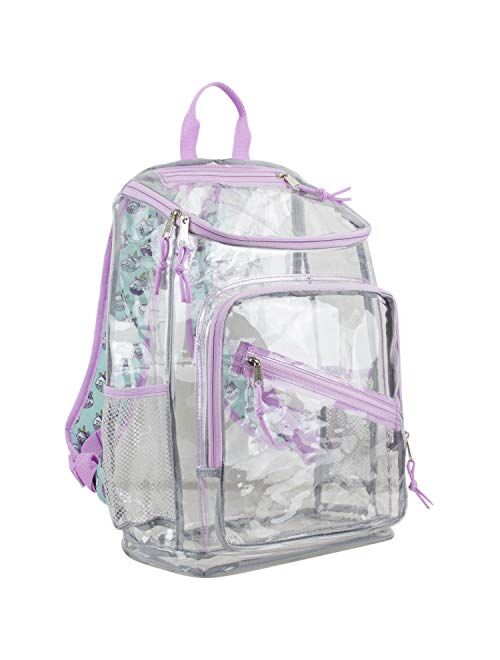 eastsport clear top loader backpack