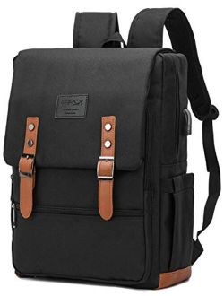 Vintage Backpack Anti Theft Laptop Backpack Travel Backpack College Bookbag