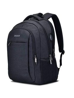 Travel Laptop Backpack College School bag Casual Daypack with USB Charging Port