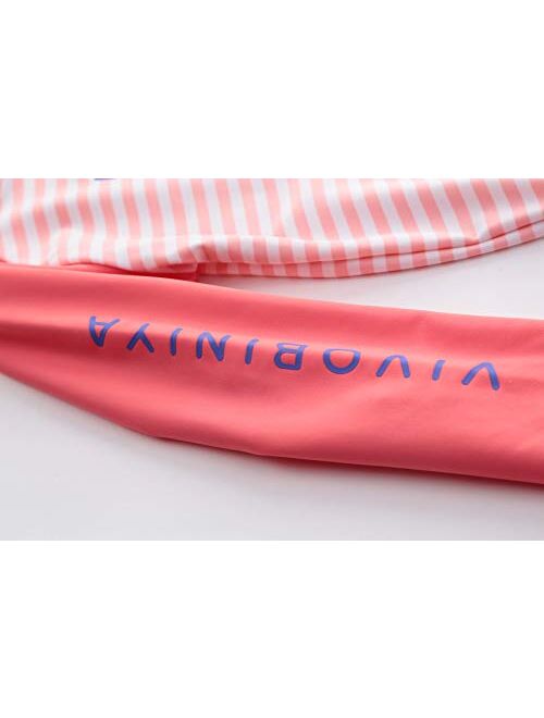 Vivobiniya Kids Swimsuits Girl's Two-Piece Long Sleeve Swimsuits UPF50+
