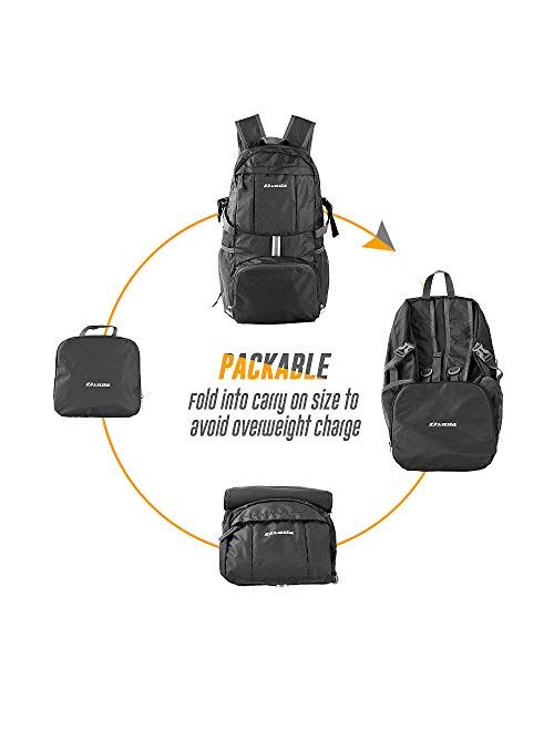 DVEDA 35L Lightweight Packable Backpack Waterproof Durable Hiking Travel Backpack Daypack