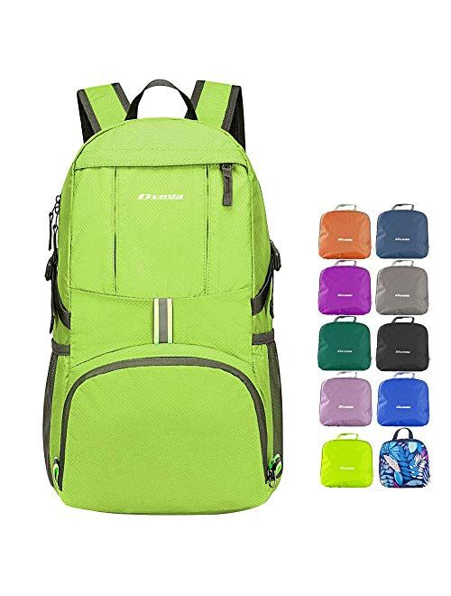 DVEDA 35L Lightweight Packable Backpack Waterproof Durable Hiking Travel Daypack 