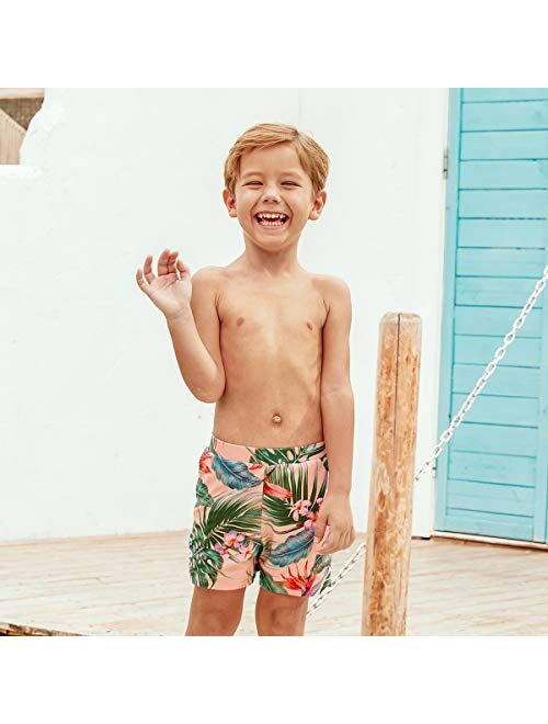 IFFEI Family Matching Swimwear Two Pieces Bikini Set Newest Printed Ruffles Mommy and Me Bathing Suits