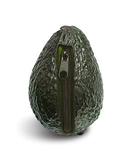 Avocado Coin Purse Pouch | Realistic Looking Avocado | Funny Novelty Gifts For Avocado Lover | Avocado Decor Decorations Accessories