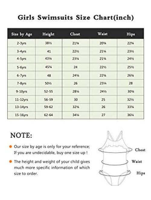 Girls Long Sleeve Rash Guard One Piece Swimsuit Kids UPF 50+ Sun Protection Swimwear Rainbow Striped Bathing Suit 3-14 Years