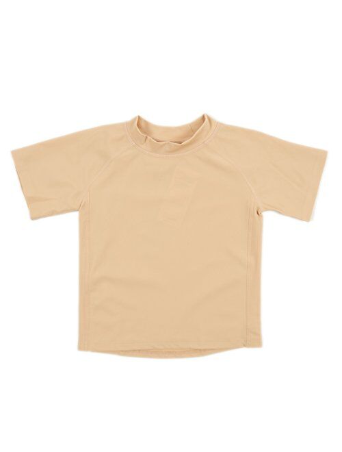 Leveret Short Sleeve Baby Boys Girls Rash Guard Sun Protected UPF + 50 Kids & Toddler Swim Shirt (12 Months-5 Toddler)